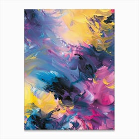 Abstract Painting 1854 Canvas Print