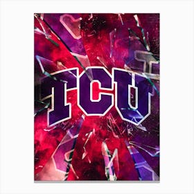 Tcu Horned Frogs 1 Canvas Print