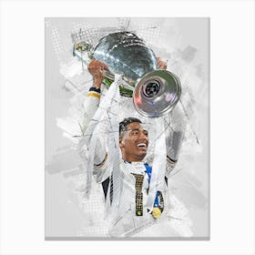 Jude Bellingham Real Madrid Winner Canvas Print