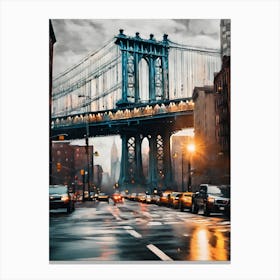 Manhattan Bridge Canvas Print