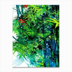 Bamboo Forest Canvas Print