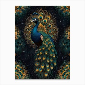 Peacocks 2 Canvas Print