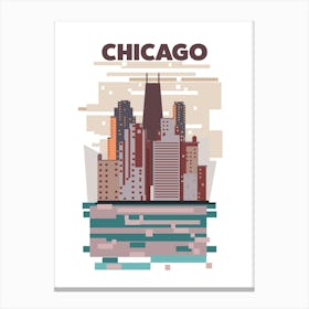 Chicago Skyline Canvas Print