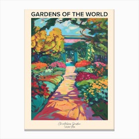 Chanticleer Garden Usa Gardens Of The World Poster Canvas Print