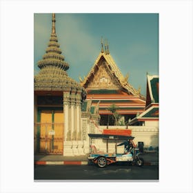 Thailand Bangkok Street Scene Canvas Print