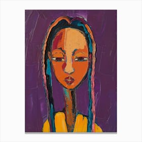 African Girl 7 Canvas Print