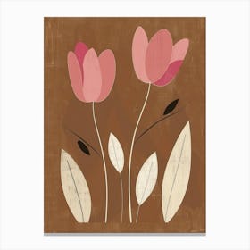 Pink Tulips Canvas Print Canvas Print