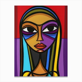 African Woman 166 Canvas Print