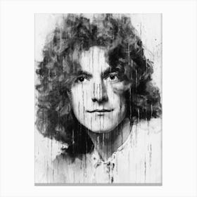 Robert Plant Portrait Canvas Print