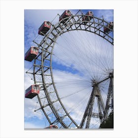 Ferris Wheel In Vienna Canvas Print