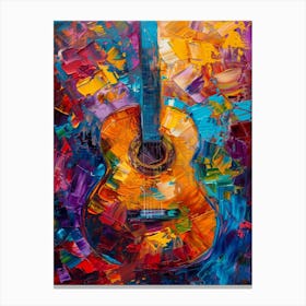 Acoustic Guitar 4 Canvas Print