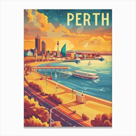 Perth Australia Canvas Print