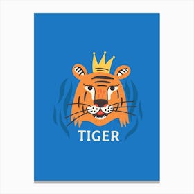 King Tiger Canvas Print