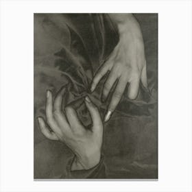 Georgia O’Keeffe—Hands And Thimble (1919), Alfred Stieglitz Canvas Print