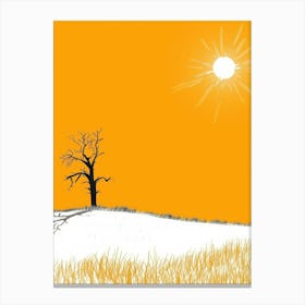 Lone Tree 8 Canvas Print