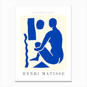 Henri Matisse Blue Nudes III Series Print Canvas Print