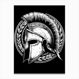 Spartan Warrior Canvas Print