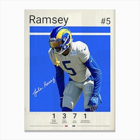 Jalen Ramsey Canvas Print