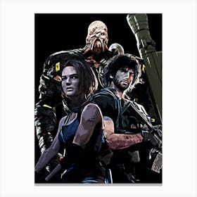 Resident Evil Canvas Print