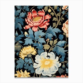 Floral Wallpaper 376 Canvas Print