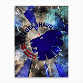 Fc Copenhagen Canvas Print