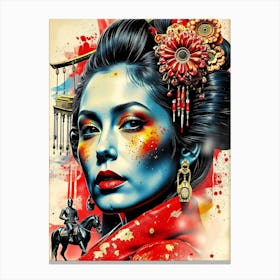 Geisha 5 Canvas Print