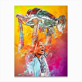 Erling Braut Håland Manchester City 2 Canvas Print