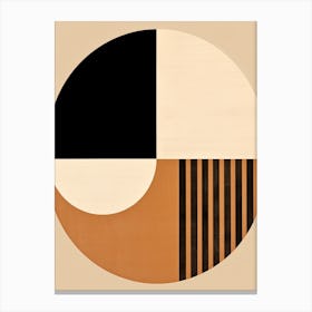 Bauhaus style art Canvas Print