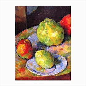 Chayote 2 Cezanne Style vegetable Canvas Print