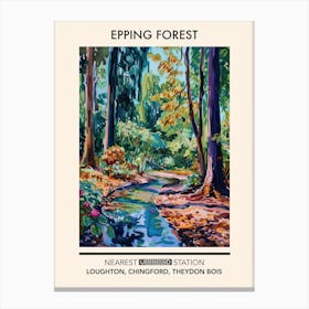 Epping Forest London Parks Garden 3 Canvas Print