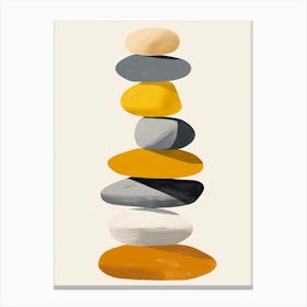 Zen Stones Canvas Print