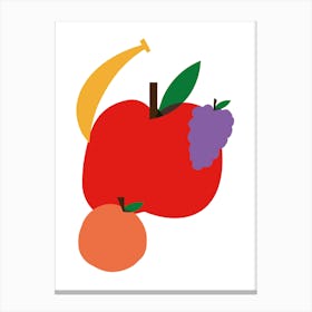 Fruit Vector Canvas Print