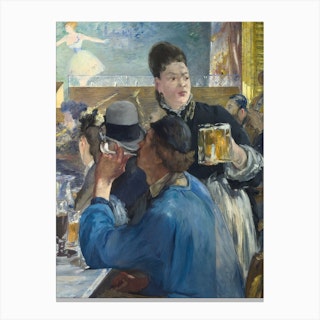 Corner Of A Café Concert, Edouard Manet Canvas Print
