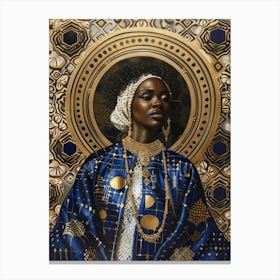 'Black Woman' 4 Canvas Print