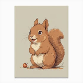 Squirrel 3 Canvas Print