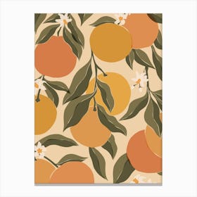 Grapefruit Canvas Print