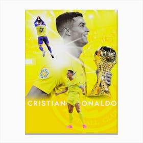 Ronaldo Al Nassr Canvas Print