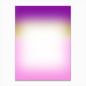 Purple And Gold Abstract Canvas Print
