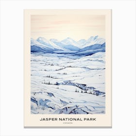 Jasper National Park Canada 3 Poster Canvas Print