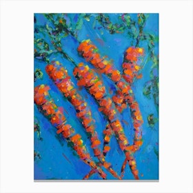 Five Carrots Canvas Print
