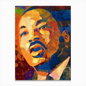Martin Luther King Jr Canvas Print