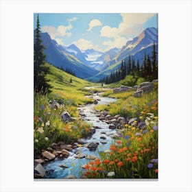Mountain Stream 3 Canvas Print