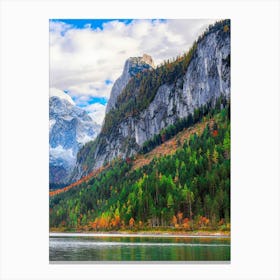 Autumn In The Alps 7 Canvas Print