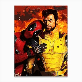 Deadpool And Wolverine 7 Canvas Print