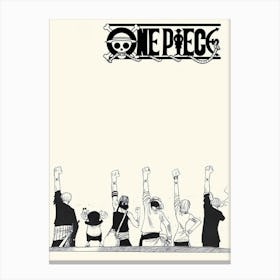 One Piece Canvas Print