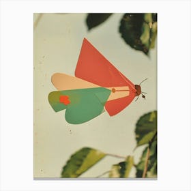 Paper Moth Canvas Print