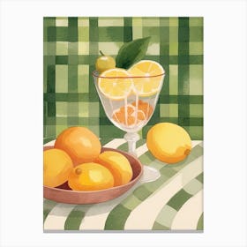 Summer Cocktails 4 Canvas Print