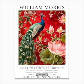 William Morris Exhibitions Birds Series 38 Canvas Print