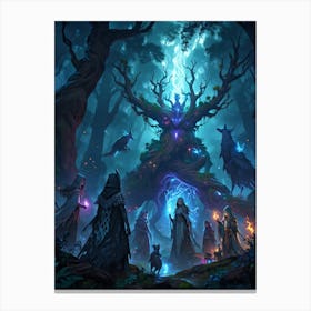 Wizard Of Odin 3 Canvas Print