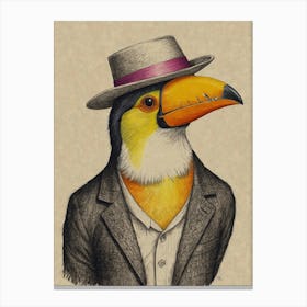 Toucan 30 Canvas Print